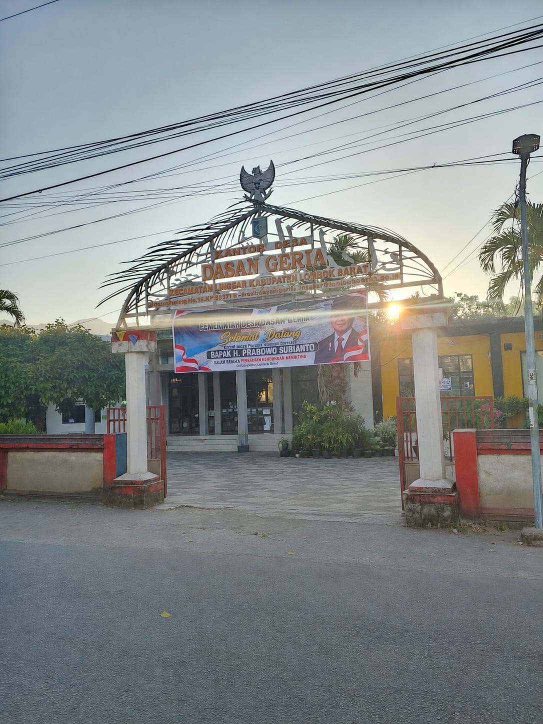 Keindahan alam dan perbukitan di Dasan Geria, Lombok Barat